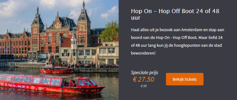Lovers canal cruises